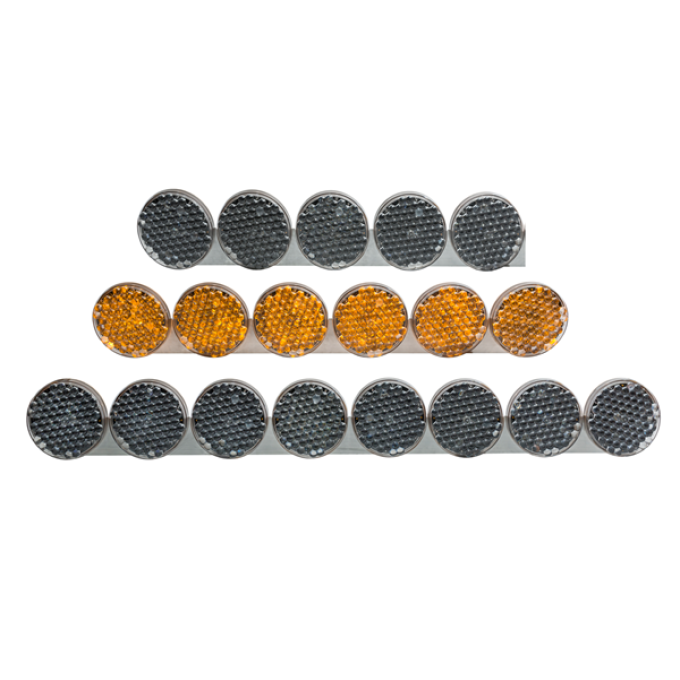 Rampa lumini LED dirijare trafic si semnalizare rutiera cu 5 lampi LED 